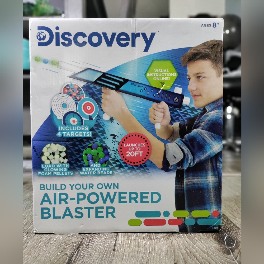 Discovery Air-Powered Blaster Build Your Own Blaster